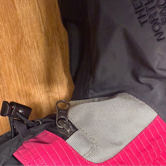 RARE The North Face Steep Tech Pink Colorblock Parka Ski Jacket Women’s large - Picture 12 of 16